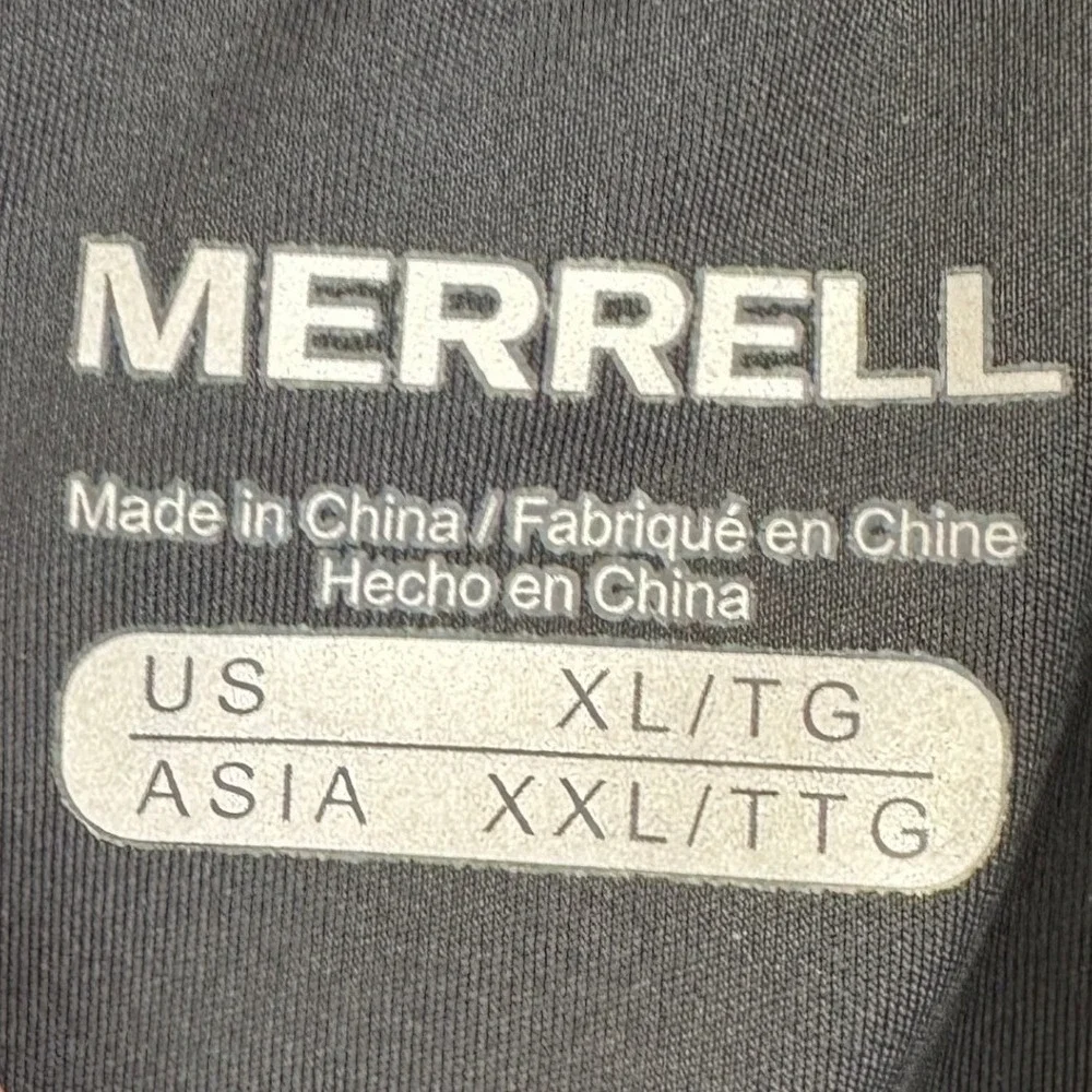 NEW Merrell Shorts Men XL Navy Blue Wicking Lined Athletic Running Stretch Waist